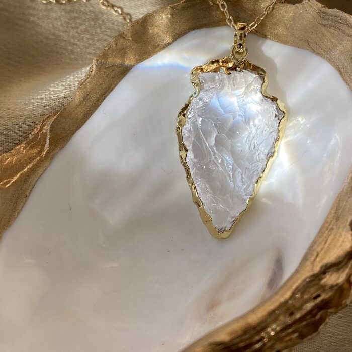 Liou Nirvana Gold Quartz Necklace