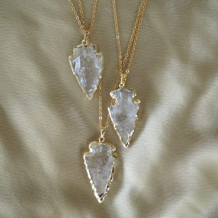 Liou Nirvana Gold Quartz Necklace
