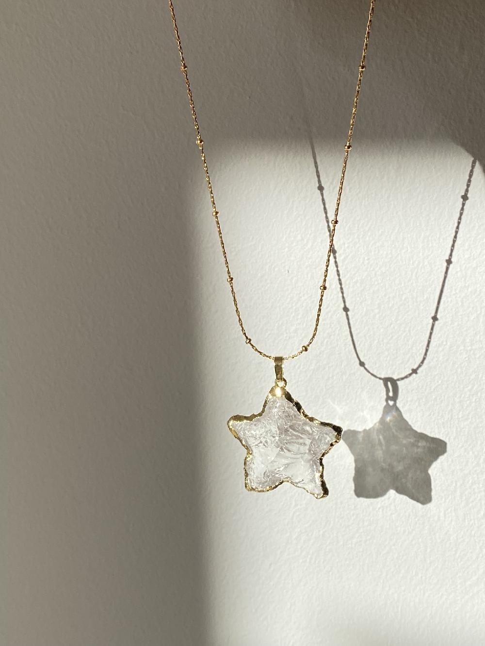 Liou Quartz Star Necklace