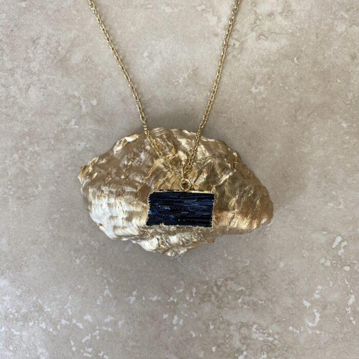 Liou Zara Black Tourmaline Necklace