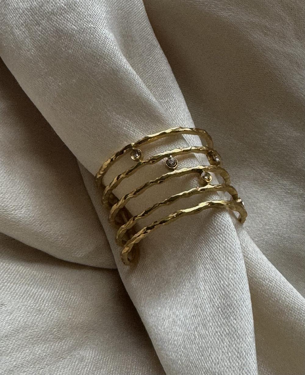 liou Zenith Cage Ring