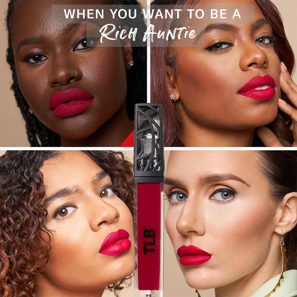 Lip NONSTOP LIQUID MATTE MINI DUO: BAWSE LADY + RICH AUNTIE