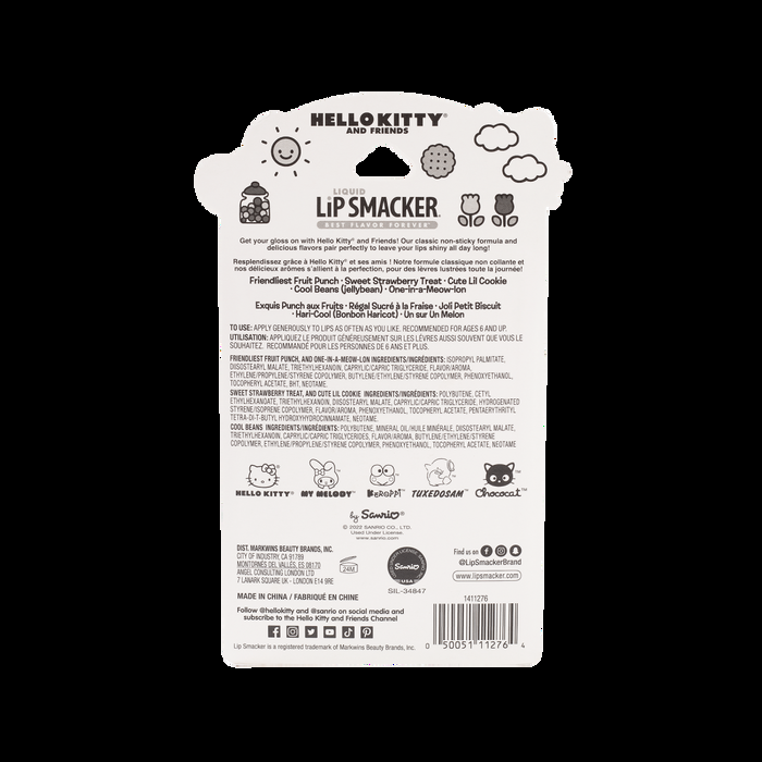 Lip Smacker Hello Kitty And Friends 5-Piece Liquid Gloss Party Pack