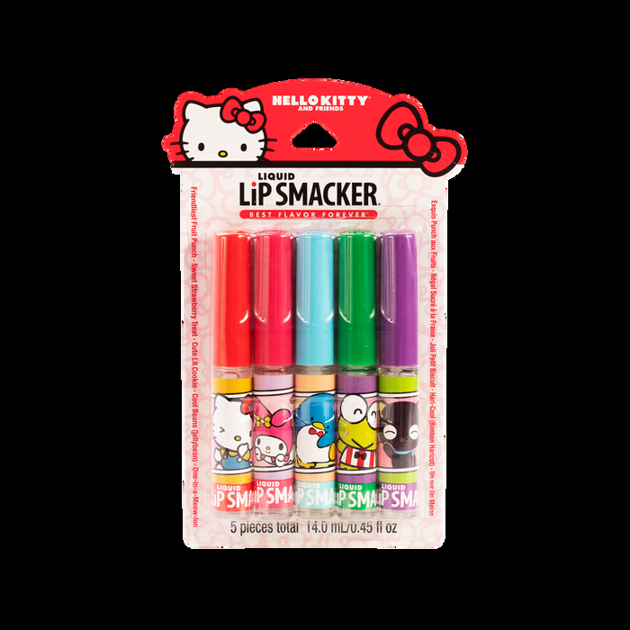 lip smacker Hello Kitty and Friends 5-Piece Liquid Gloss Party Pack