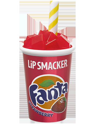 lip smacker Fanta Strawberry Cup Lip Balm