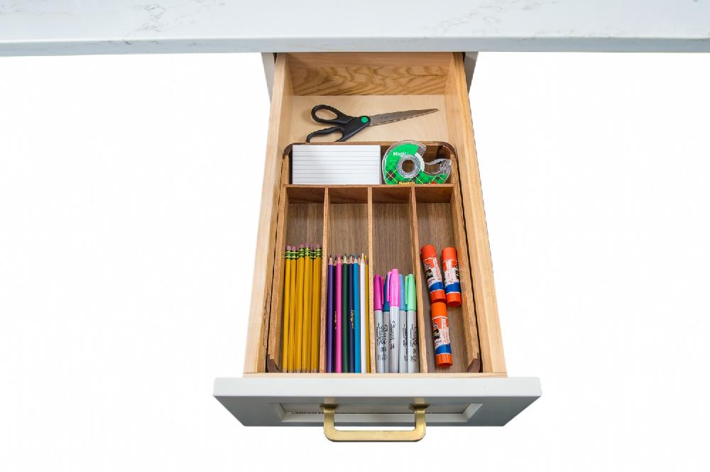 Lipper International Acacia Cutlery Tray With Rounded Corners