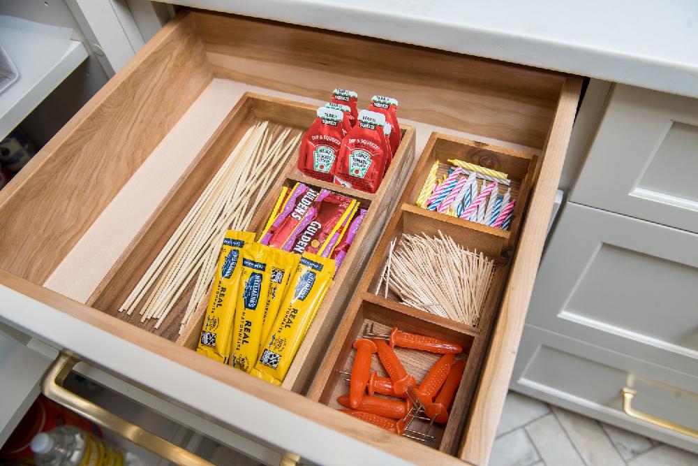 Lipper International Acacia Organizer Tray 3 Compartments