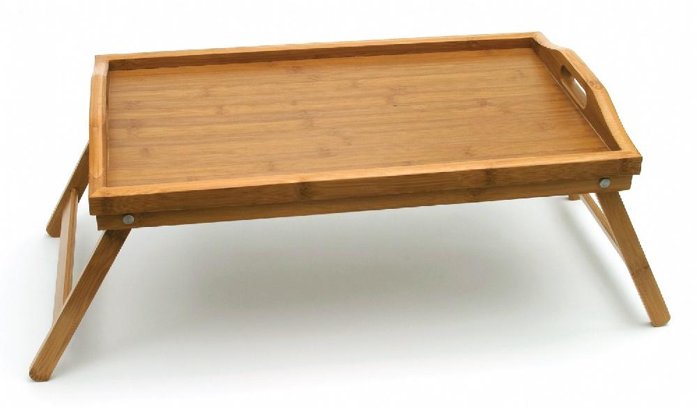 lipper international Bamboo Bed Tray with Folding Legs