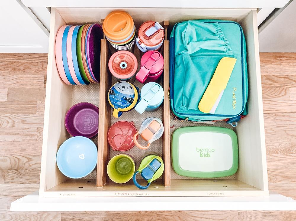 Lipper International Bamboo Deep Drawer Dividers Set Of 2