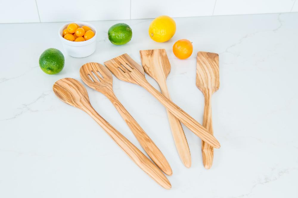 Lipper International Olive Wood Spurtle