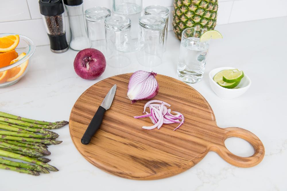 Lipper International Teak Round Paddle Board