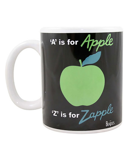 liquid blue A is for Apple White Mug (Clearance 50% OFF)