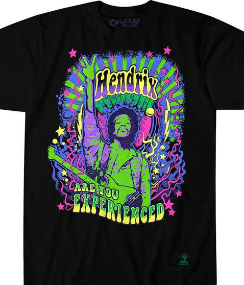 liquid blue Are You Experienced Black Athletic T-Shirt