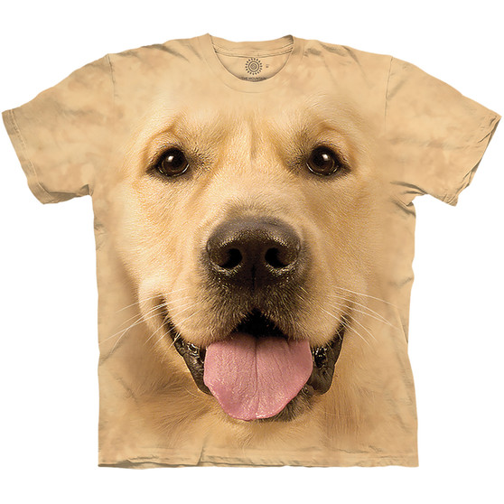 Liquid Blue Big Face® Golden Classic Cotton T-Shirt