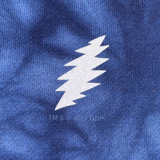 Liquid Blue Bolt 1/4 Zip Pullover Comfort Colors Tie-Dye Sweatshirt