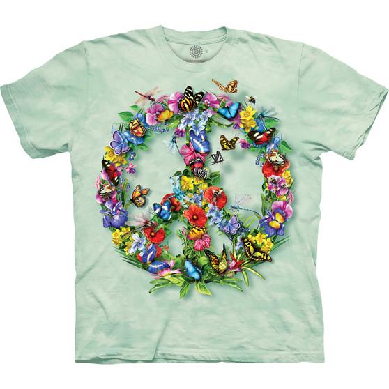Liquid Blue Butter Dragon Peace Classic Cotton T-Shirt