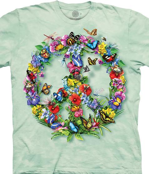 liquid blue Butter Dragon Peace Classic Cotton T-Shirt