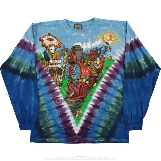 Liquid Blue Casey Jones Tie-Dye Long Sleeve T-Shirt