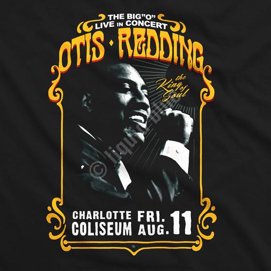 Liquid Blue Charlotte Coliseum Black Athletic T-Shirt