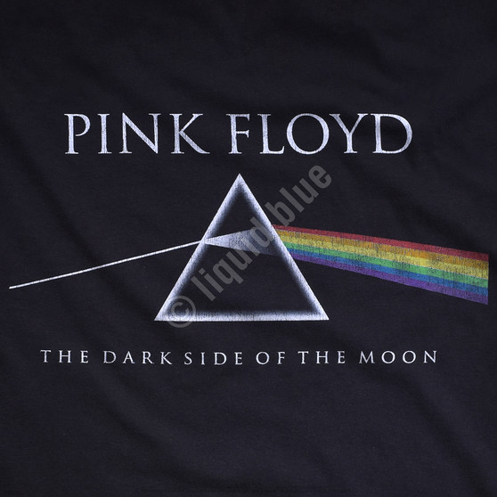 Liquid Blue Classic Floyd Black Poly-Cotton T-Shirt