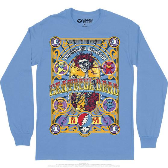 Liquid Blue Closing Of Winterland Long Sleeve T-Shirt