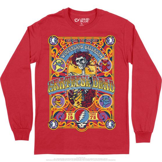 Liquid Blue Closing Of Winterland Long Sleeve T-Shirt