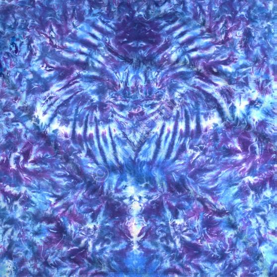 Liquid Blue Crazy Blue Krinkle Unprinted Tie-Dye T-Shirt