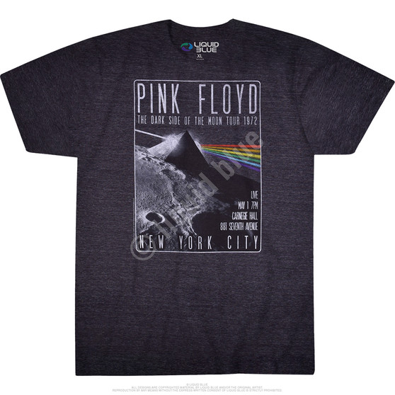 Liquid Blue Dark Side Live Dark Heather Tri-Blend T-Shirt