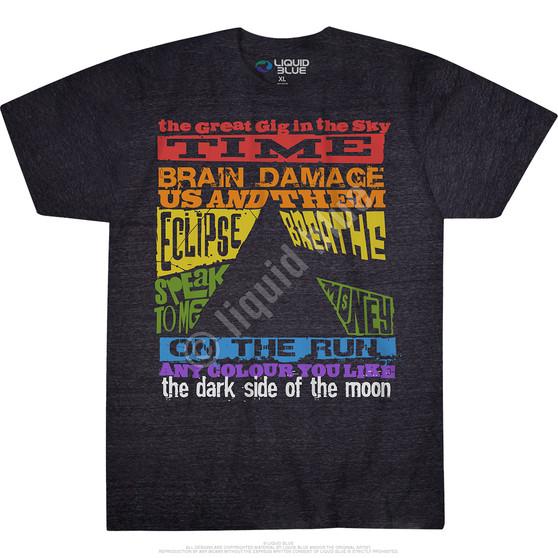 Liquid Blue Dark Side Tracks Dark Heather Tri-Blend T-Shirt