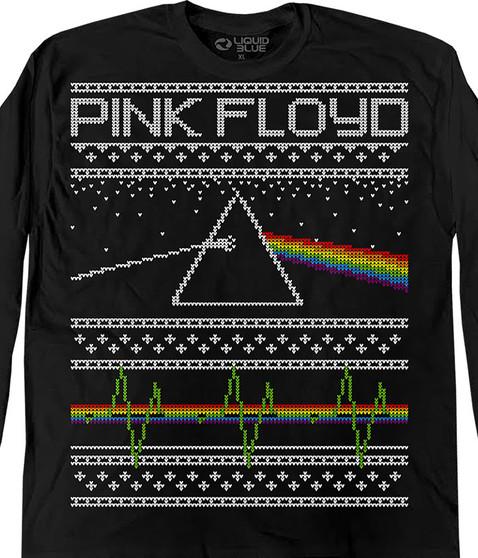 liquid blue Dark Side Xmas Sweater Black Long Sleeve T-Shirt