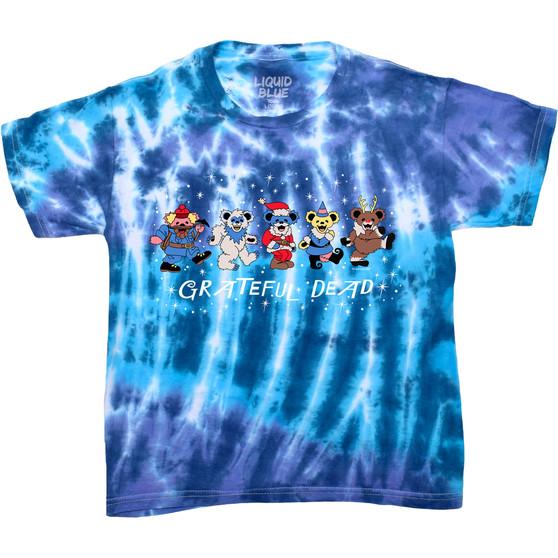 Liquid Blue Dead Nose Reinbears Youth Tie-Dye T-Shirt