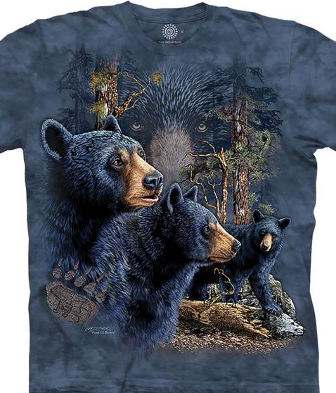 liquid blue Find 13 Black Bears Classic Cotton T-Shirt