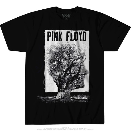 Liquid Blue Floyd Half Life Black Poly-Cotton T-Shirt