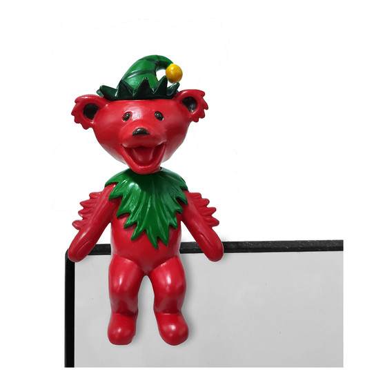 Liquid Blue GD Bobblehead Buddy Holiday Dancing Bear Elf