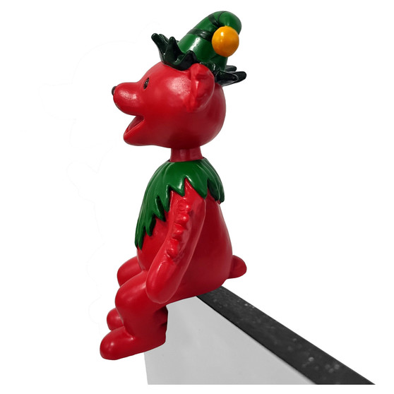 Liquid Blue GD Bobblehead Buddy Holiday Dancing Bear Elf