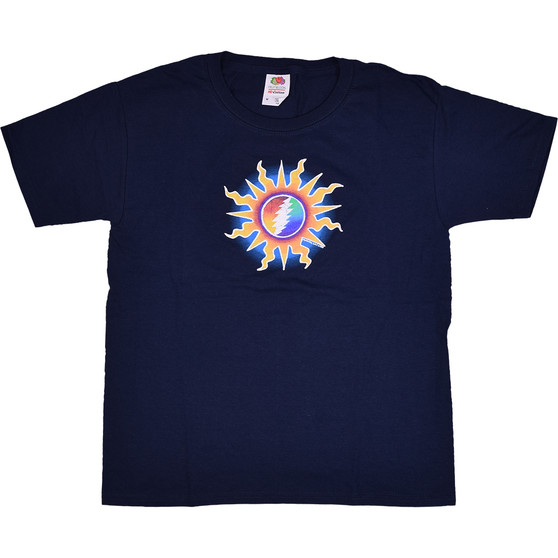 Liquid Blue GD Sunshine Lightning Navy Youth T-Shirt