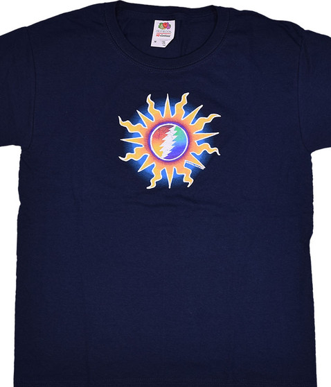 liquid blue GD Sunshine Lightning Navy Youth T-Shirt