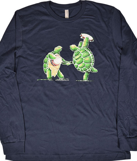 liquid blue GD Terrapin Station Navy Long Sleeve T-Shirt