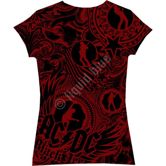 Liquid Blue Girls Got Rythym Black Juniors Long Length T-Shirt