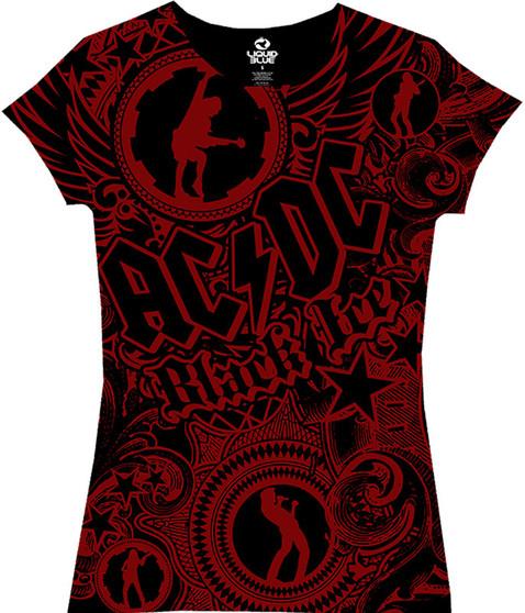 liquid blue Girls Got Rythym Black Juniors Long Length T-Shirt