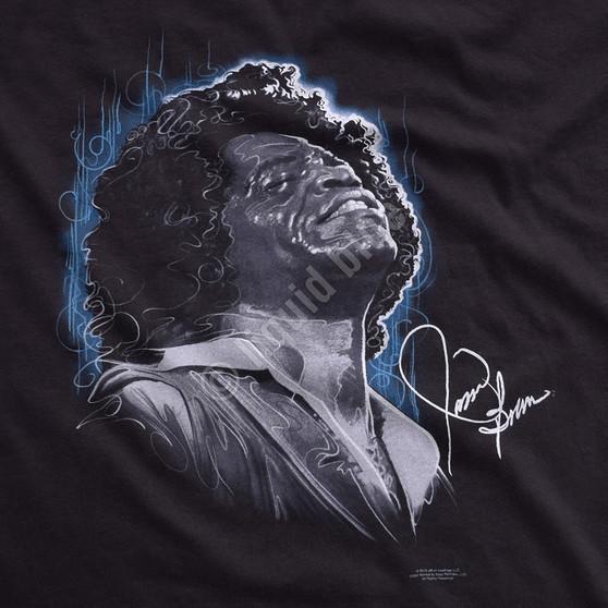 Liquid Blue Godfather Of Soul Black Athletic T-Shirt