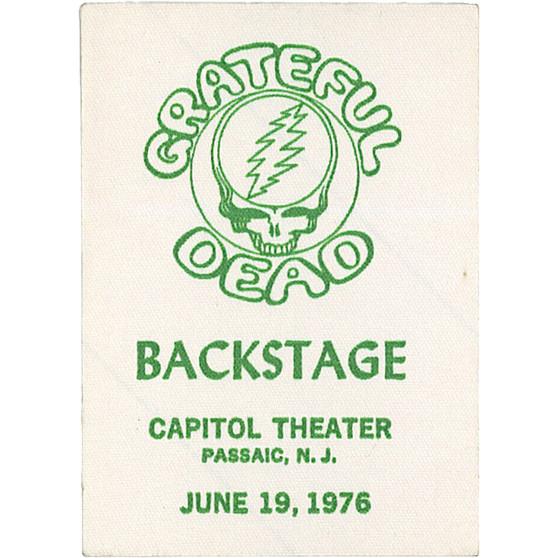 Liquid Blue Grateful Dead 1976 06-19 Backstage Pass