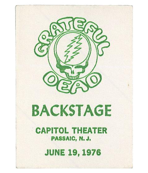 liquid blue Grateful Dead 1976 06-19 Backstage Pass