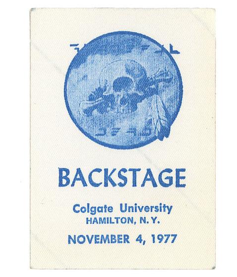 liquid blue Grateful Dead 1977 11-04 Backstage Pass