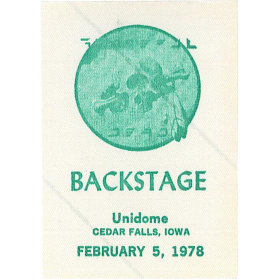 Liquid Blue Grateful Dead 1978 02-05 Backstage Pass