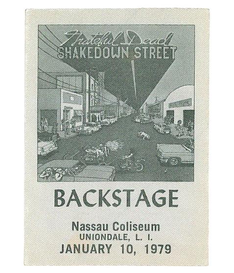 liquid blue Grateful Dead 1979 01-10 Backstage Pass