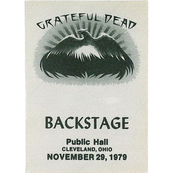 Liquid Blue Grateful Dead 1979 11-29 Backstage Pass