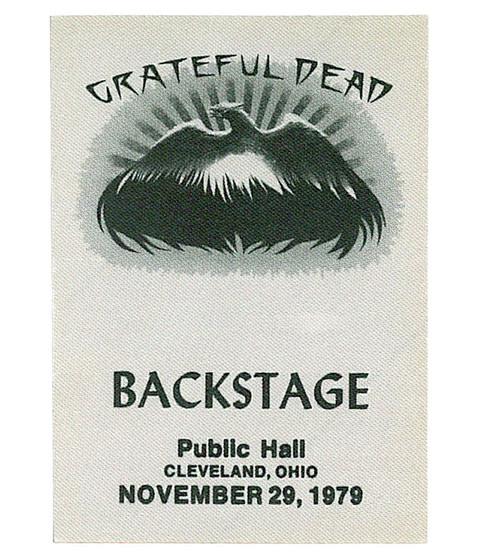 liquid blue Grateful Dead 1979 11-29 Backstage Pass