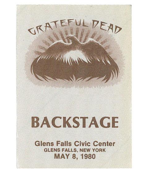 liquid blue Grateful Dead 1980 05-08 Backstage Pass