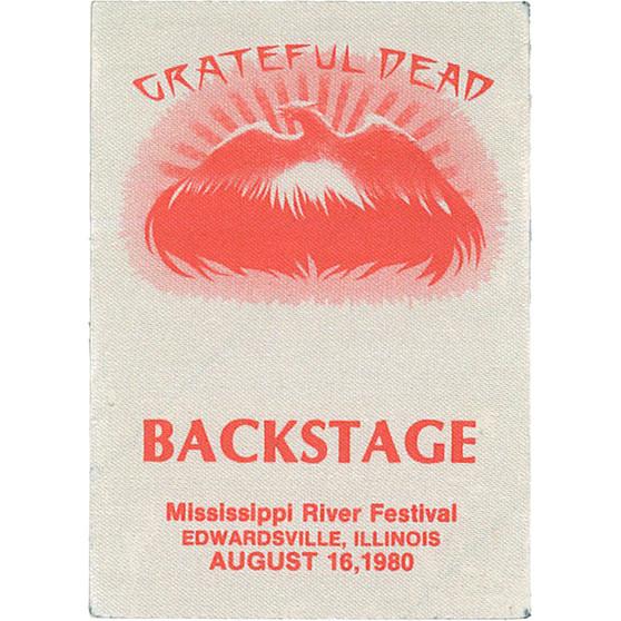 Liquid Blue Grateful Dead 1980 08-16 Backstage Pass